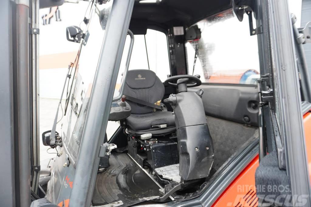 Linde H40T-02 , Roto seat , Triplex 4t-4,7M A/C Propan trucker