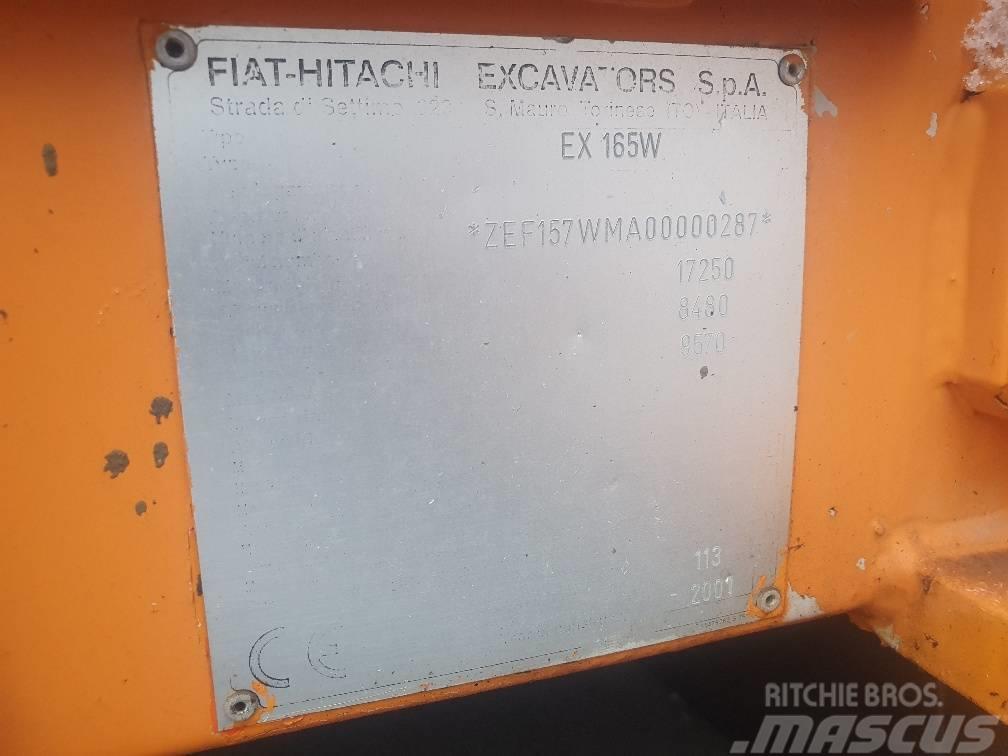 Fiat-Hitachi EX 165 W Hjulgravere