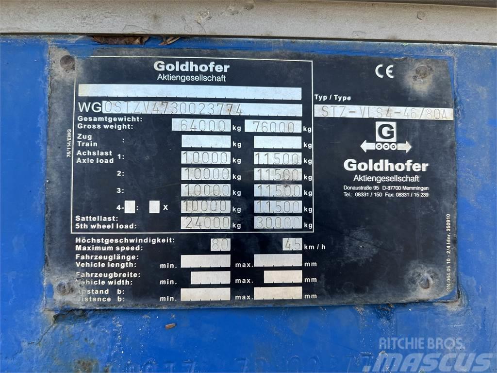 Goldhofer STZ-VLS 4-46/80 A Brønnhenger semi