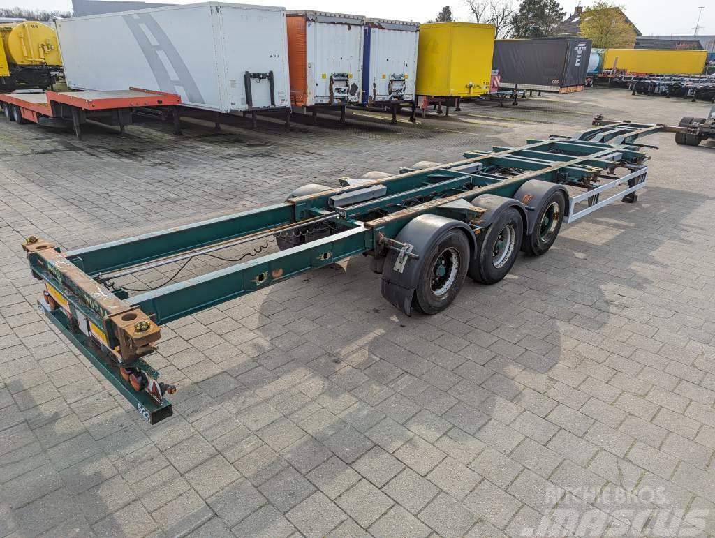 Renders ROC 12.27 CC 3-Assen BPW - Lift-as - Discbrakes - Containerchassis Semitrailere