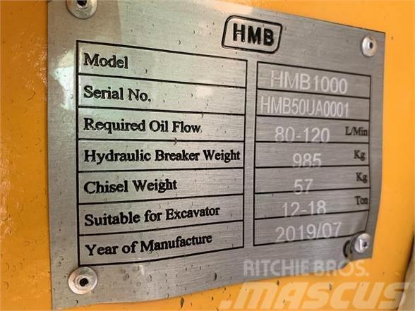 HMB 1000 Hydrauliske hammere