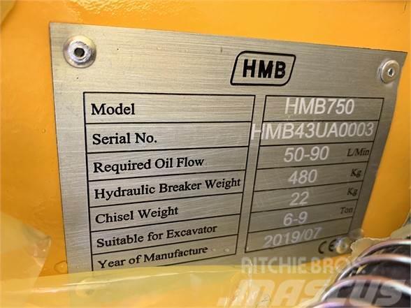 HMB 750 Hydrauliske hammere