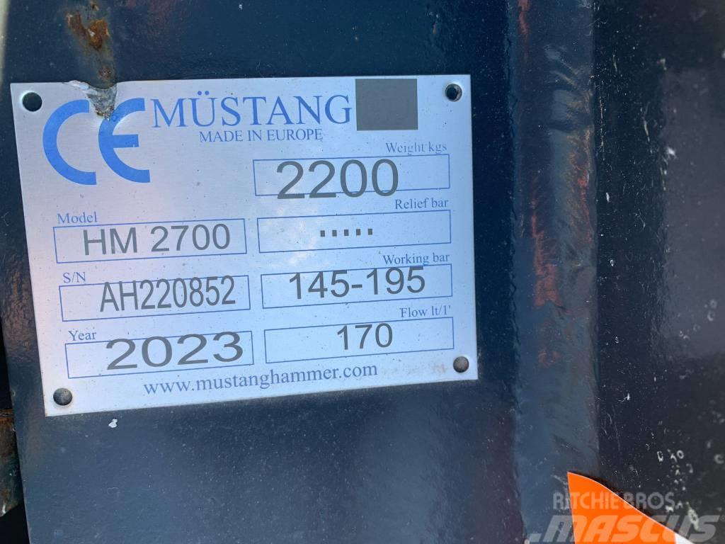Mustang HM2700 Hydrauliske hammere