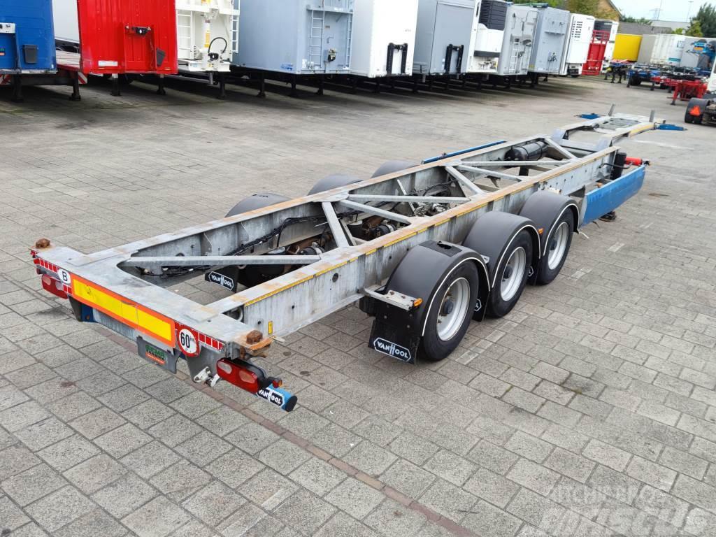 Van Hool A3C002 3 Axle ContainerChassis 40/45FT - Galvinise Containerchassis Semitrailere