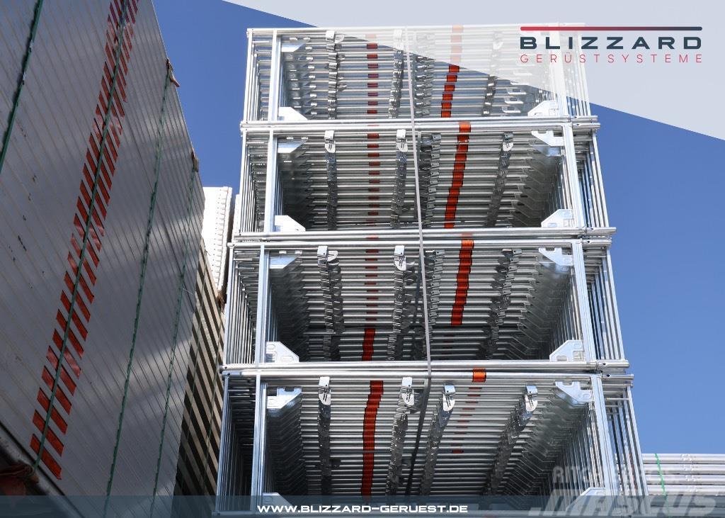 Blizzard 81 m² neues Gerüst günstig aus Stahl Stillas