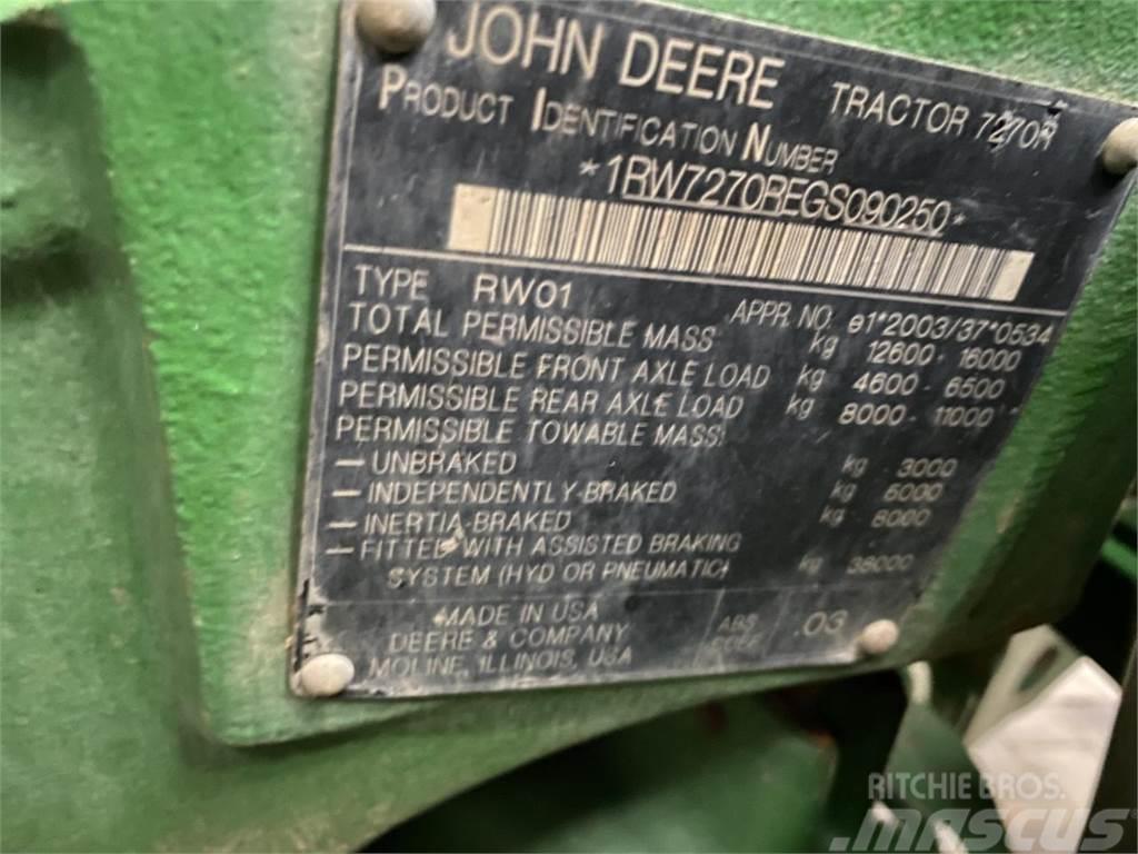 John Deere 7270R Traktorer