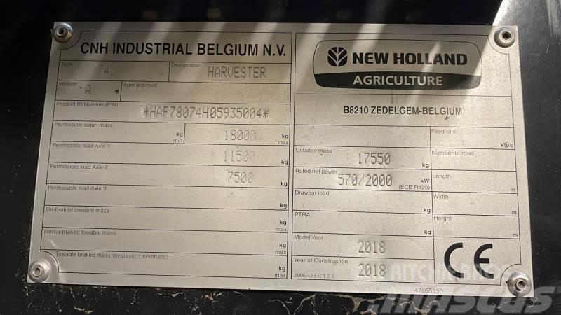 New Holland FR780 T4B Selvdrevne fôrhøstere