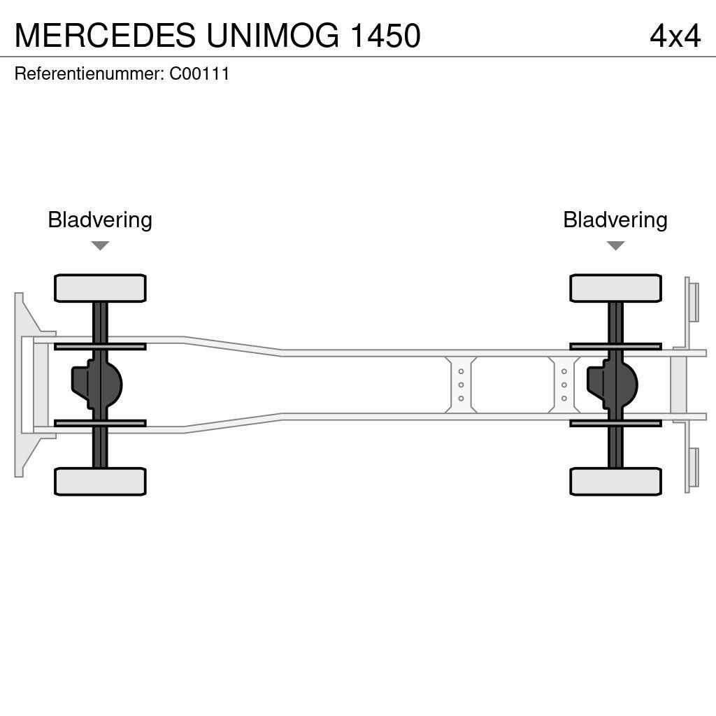 Mercedes-Benz UNIMOG 1450 Tippbil