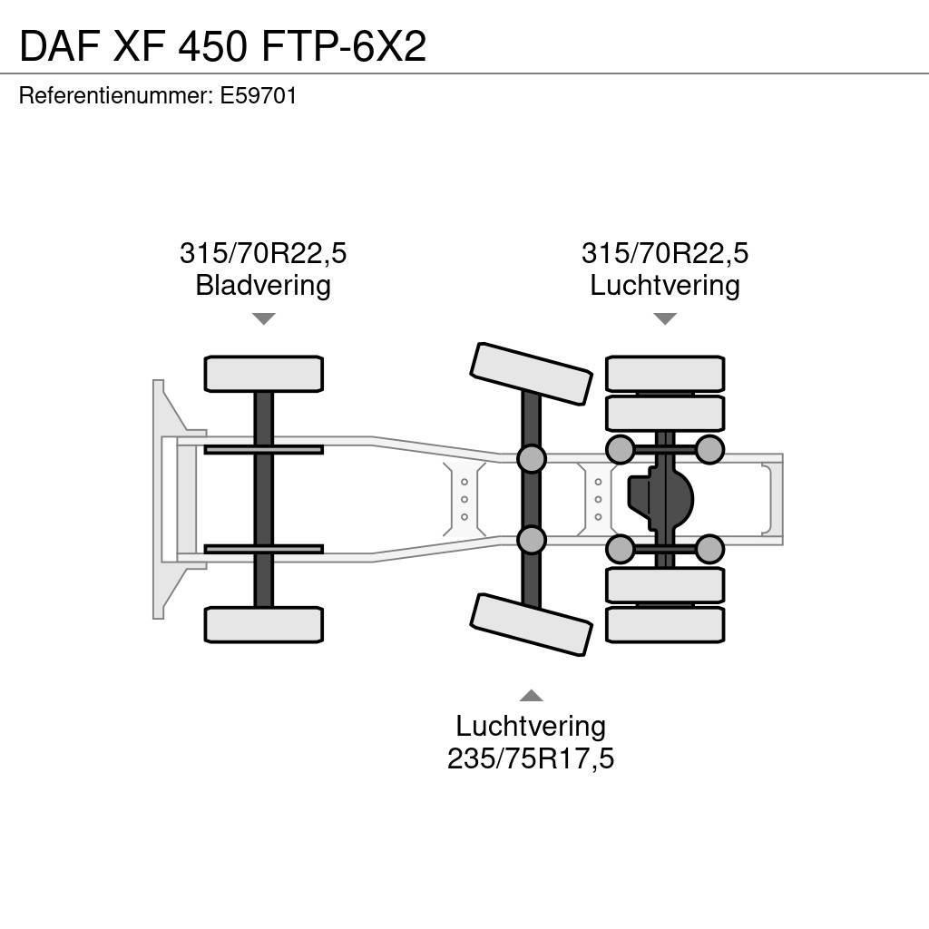 DAF XF 450 FTP-6X2 Trekkvogner