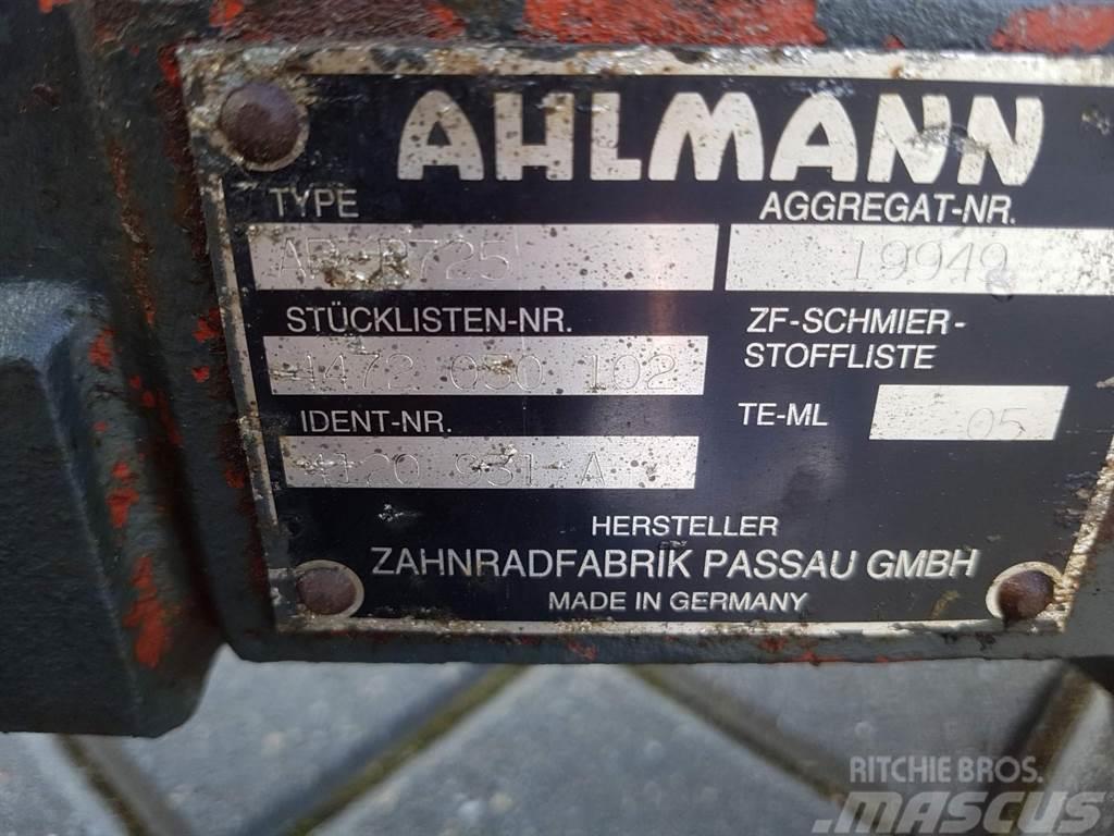 Ahlmann AL75-4120931A-ZF AP-R725-Axle/Achse/As Aksler
