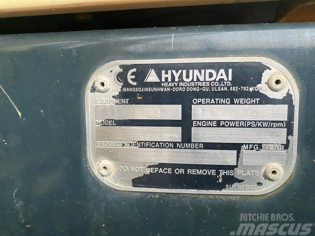 Hyundai 140W-9A Hjulgravere