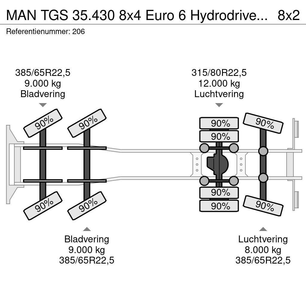 MAN TGS 35.430 8x4 Euro 6 Hydrodrive Tadano HK 40! Allterreng kraner