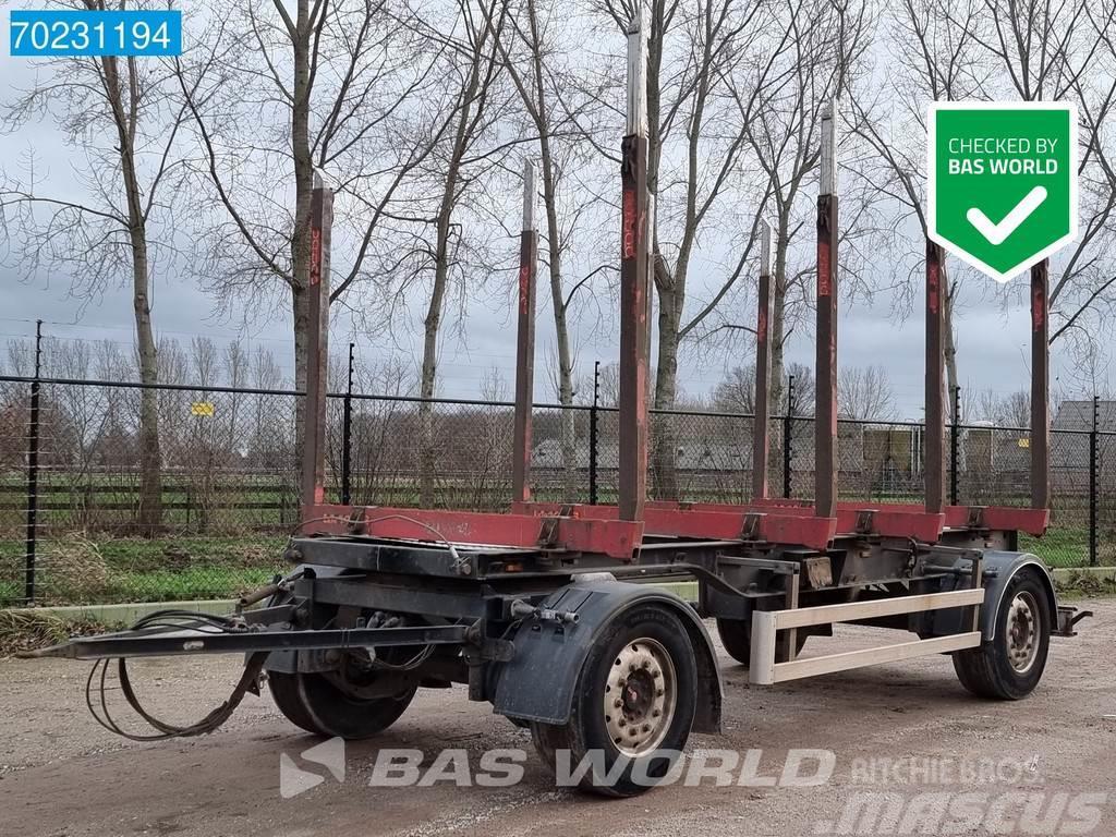  Pavic HTA 18 2 axles Holztransport Wood SAF Tømmerhengere