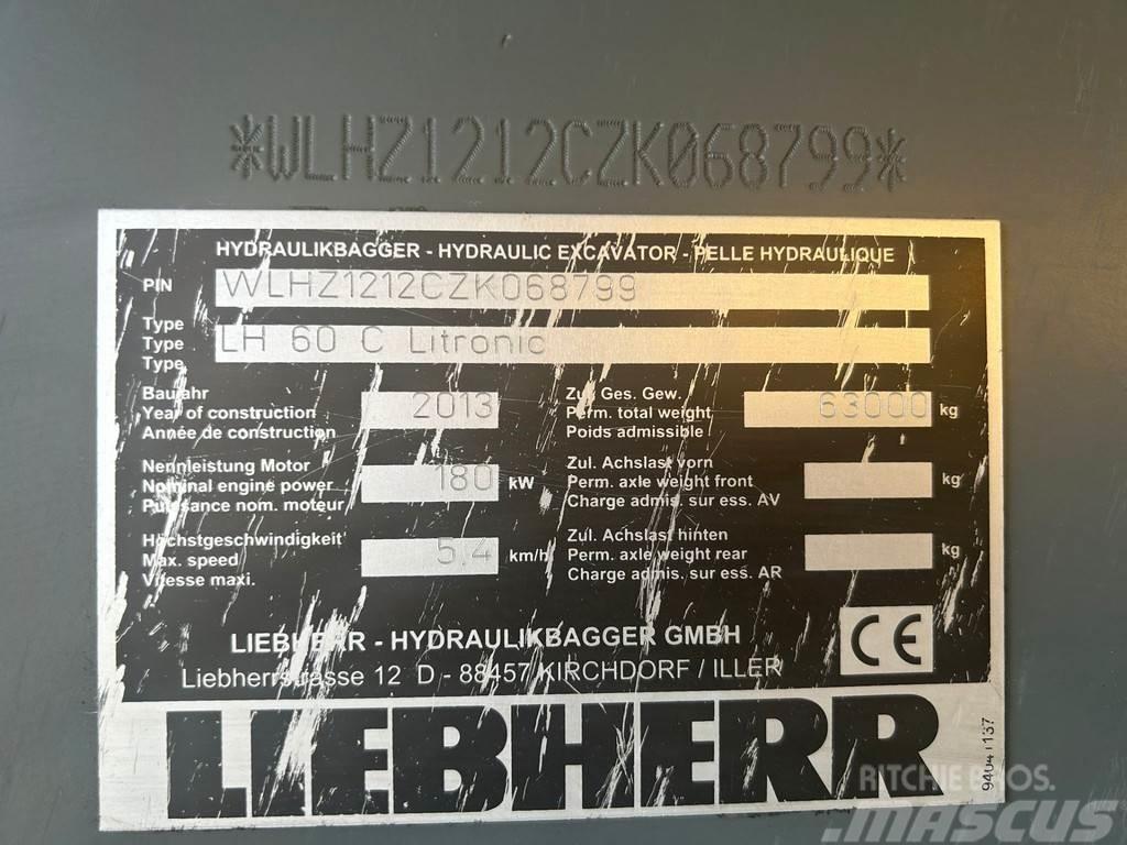 Liebherr LH 60 C Litronic EPA Umschlag bagger Annet
