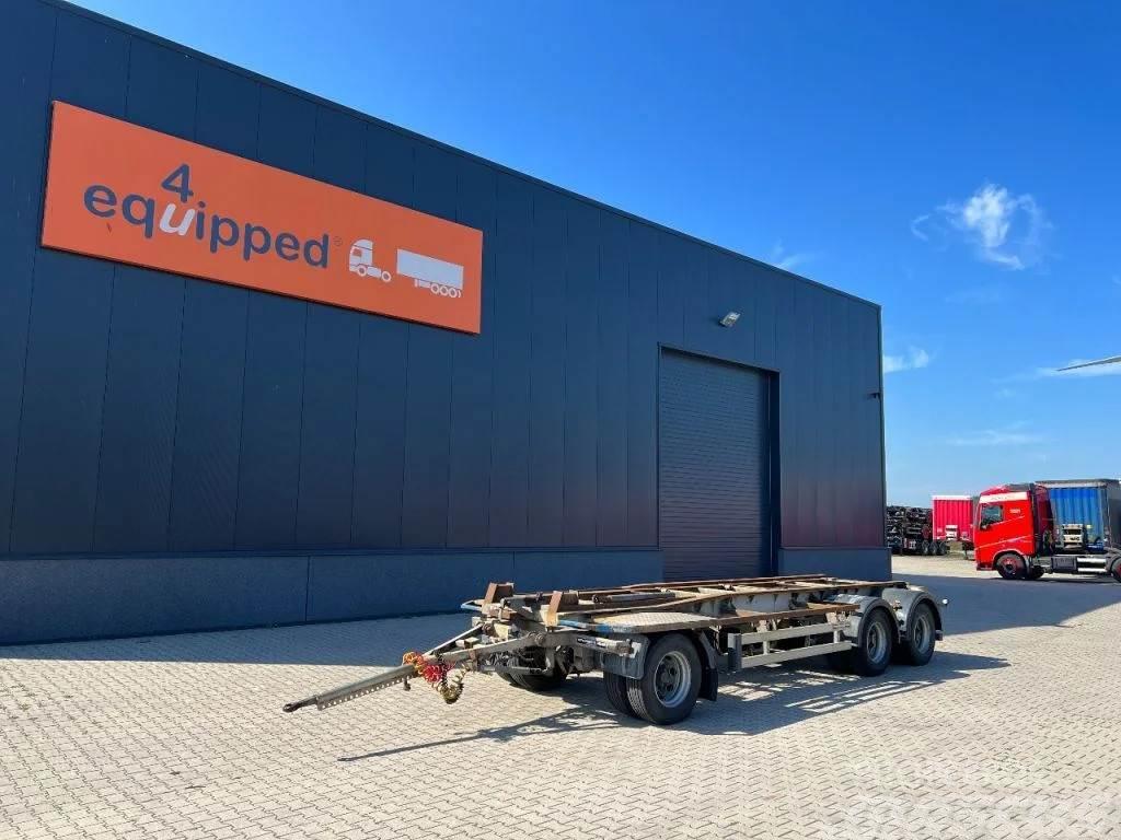 Floor LUCHTGEVEERD, 3X BPW-AS, NL-AANHANGER Containerhenger