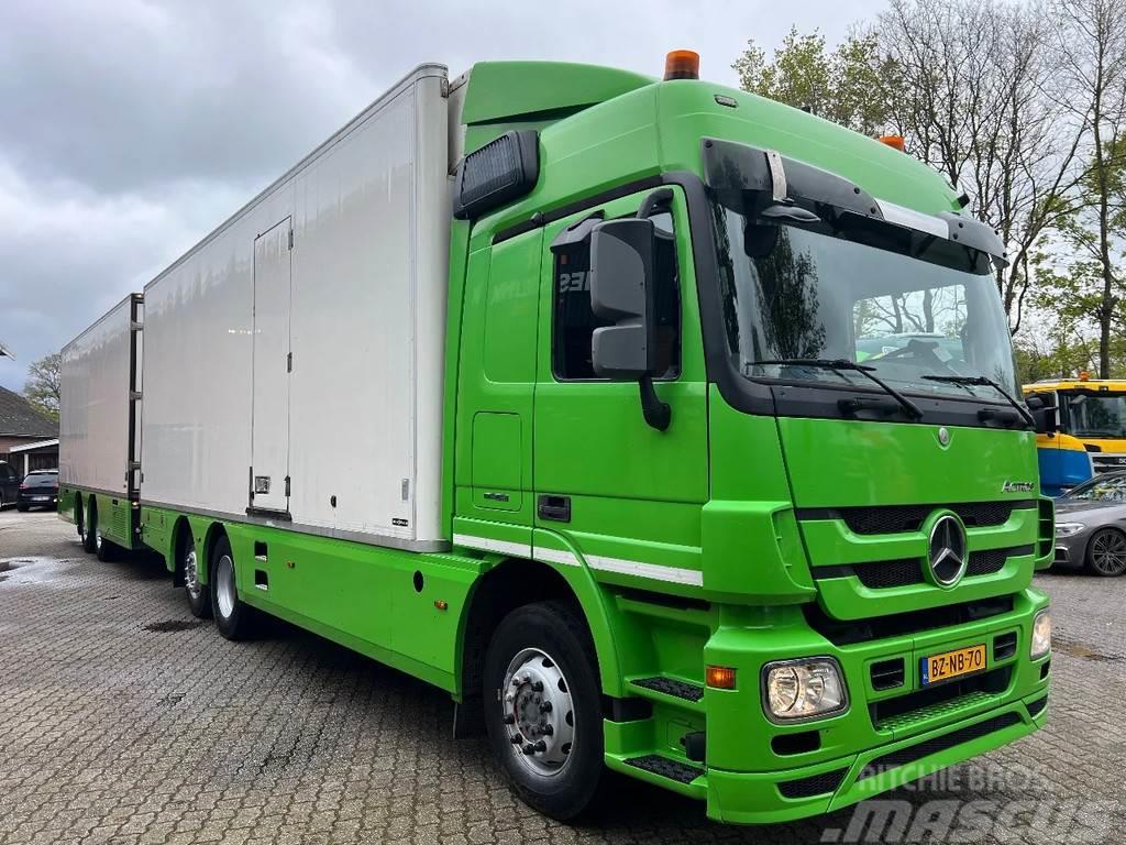 Mercedes-Benz Actros 2541 6X2 MP3 CHEREAU COMBI EURO 5 NL Truck Skapbiler Frys/kjøl/varme