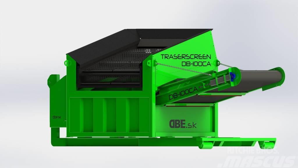 DB Engineering Siebanlage Hakenlift Traserscreen DB-100CA Sikteverk