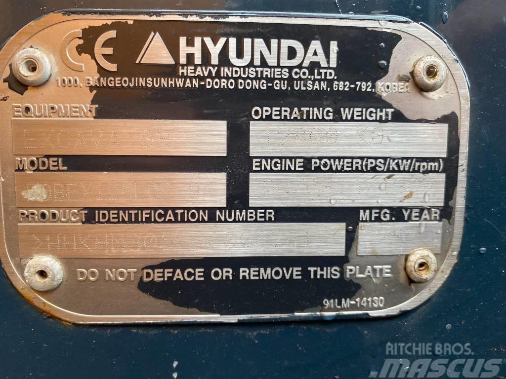 Hyundai Harvadig 125LCR-9A c/w 2020 Keto 100LD Gravemaskiner