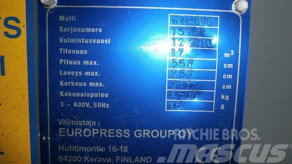 Europress Combio 17m3 Lumikko kylmäkone biojätteel Søppelpresse