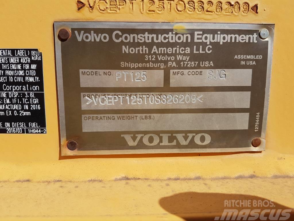 Volvo PT125 Gummihjulsvalser