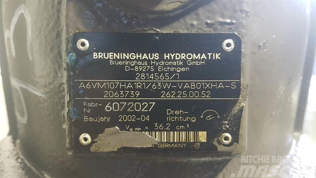Brueninghaus Hydromatik A6VM107HA1R1/63W -Volvo L35B-Drive motor/Fahrmotor Hydraulikk