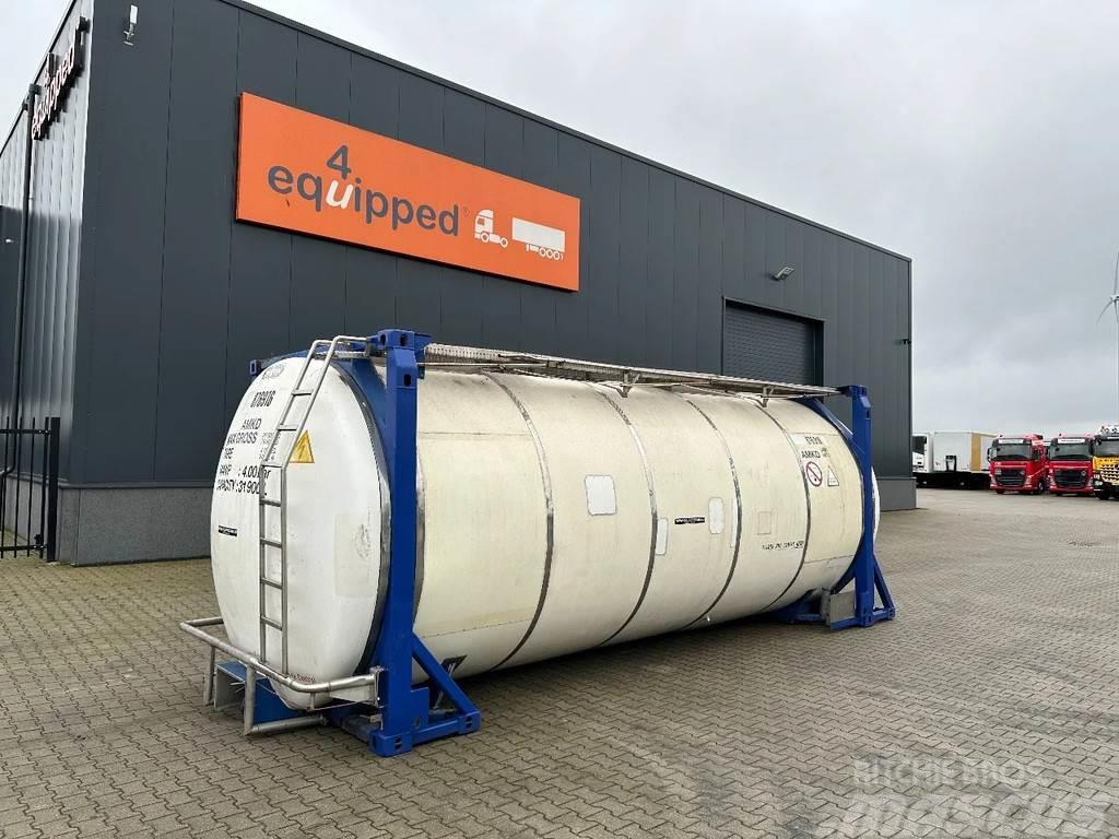 Van Hool 20FT SWAPBODY 30.900L, UN PORTABLE T11, 5Y+CSC ins Tank containere