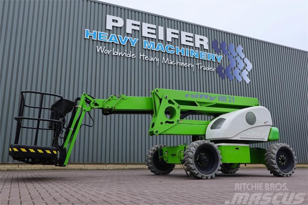 Niftylift HR21E Electric, 4x2 Drive, 21m Working Height, 13m Leddede bomlifter