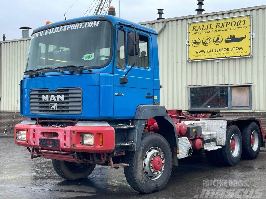 MAN 33.414 Heavy Duty Chassis 6x6 Full Spring Suspensi Chassis