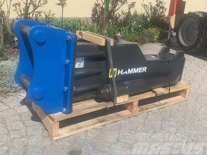 Hammer HM500 mit Martin M10 Hydraulikhammer Hydrauliske hammere