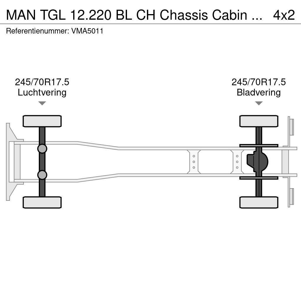 MAN TGL 12.220 BL CH Chassis Cabin (4 units) Chassis