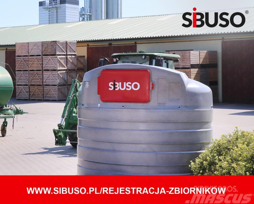 Sibuso 5000L zbiornik dwupłaszczowy Diesel Redskapsbærere