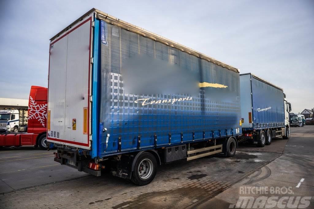Lecitrailer BACHE+CHARIOT EMBARQUER Kapell trailer/semi