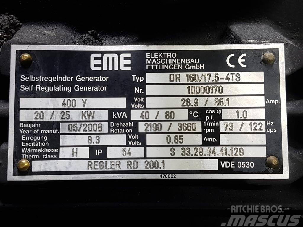 Vögele VISION 5100-2/5103-2-EME DR160/17.5-4TS-Generator Andre Generatorer