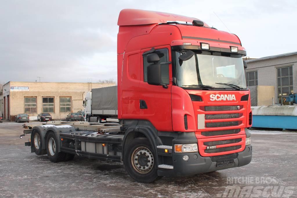 Scania R480 LB6X2HNB Containerbil