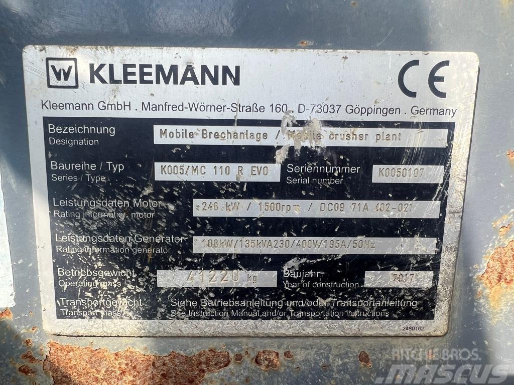 Kleemann MC 110 R Knusere