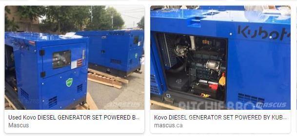 Kubota Groupe électrogène SDMO KJ-T300 Diesel Generatorer