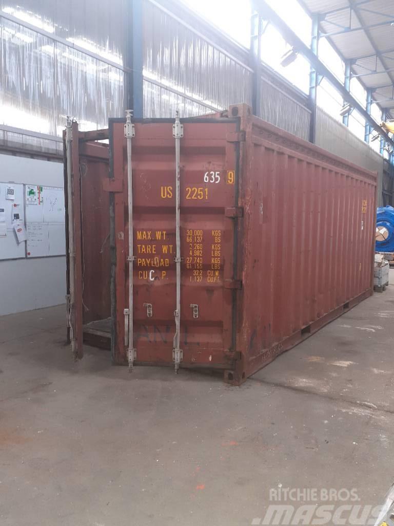  Container Open TOP 20 Pied Lagercontainere