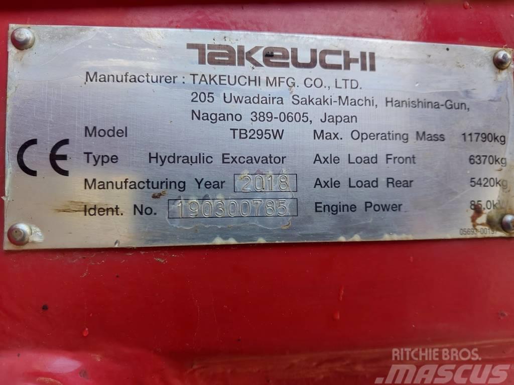 Takeuchi TB295W Hjulgravere