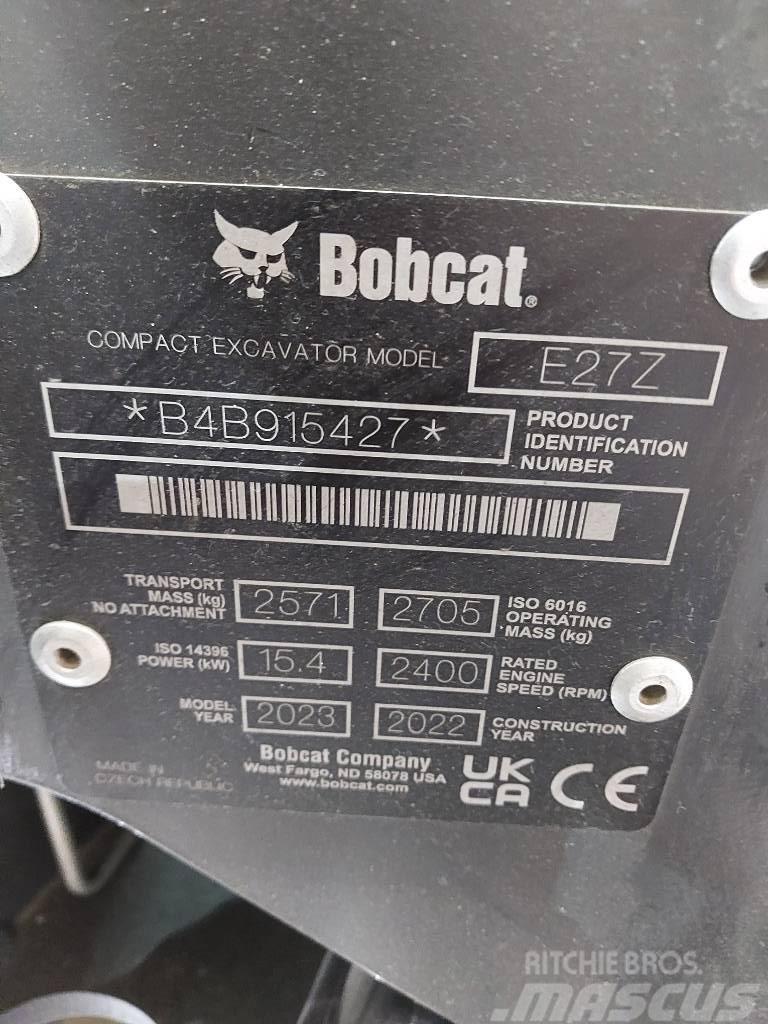 Bobcat E 27 Z Minigravere <7t