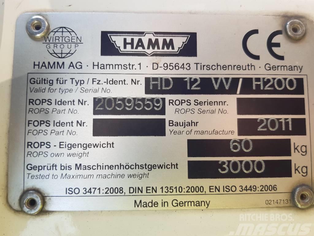 Hamm HD 12 VV Tandem Valser