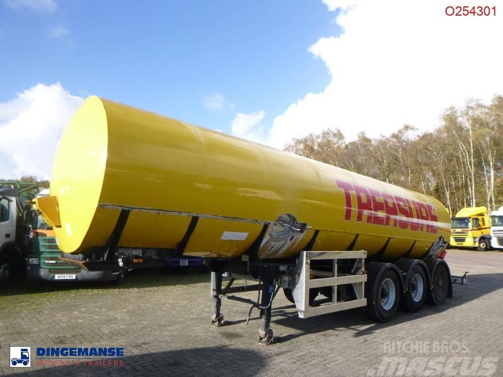  Crane Fruehauf Food (beer) tank inox 30 m3 / 2 com Tanksemi