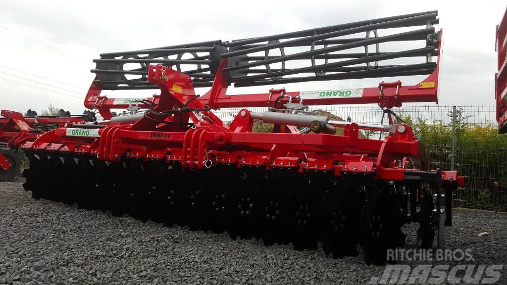 Top-Agro GRANO Disc Harrow 4m, OFAS 560mm, roller 500mm Skålharver
