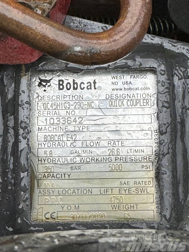 Bobcat 3xStück Schnellwechsler E 42 Hurtigkoblinger