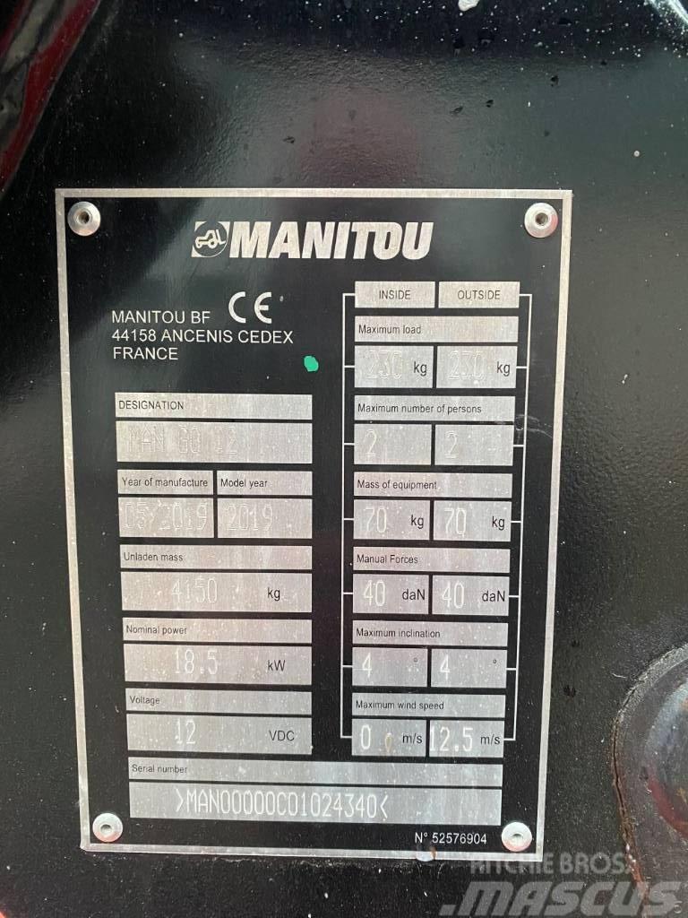 Manitou ManGo 12 Leddede bomlifter