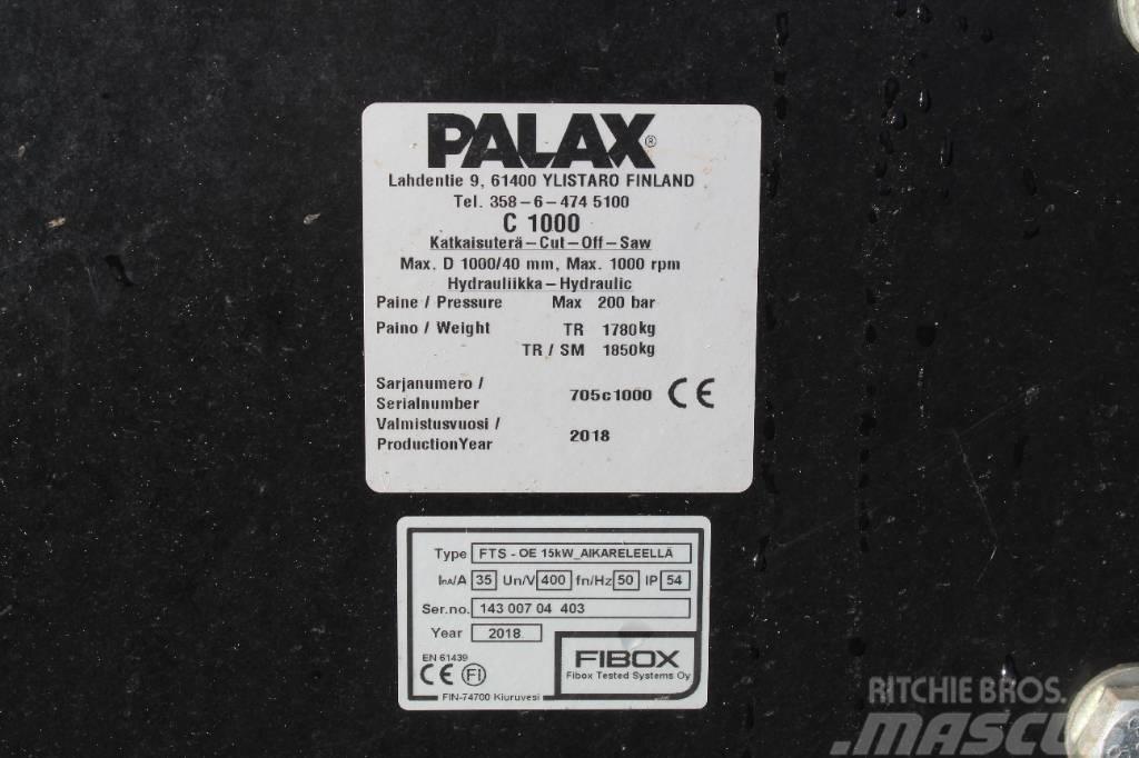 Palax C1000 Pro+ Firewood Processor Vedkløvere, kappemaskiner og flismaskiner