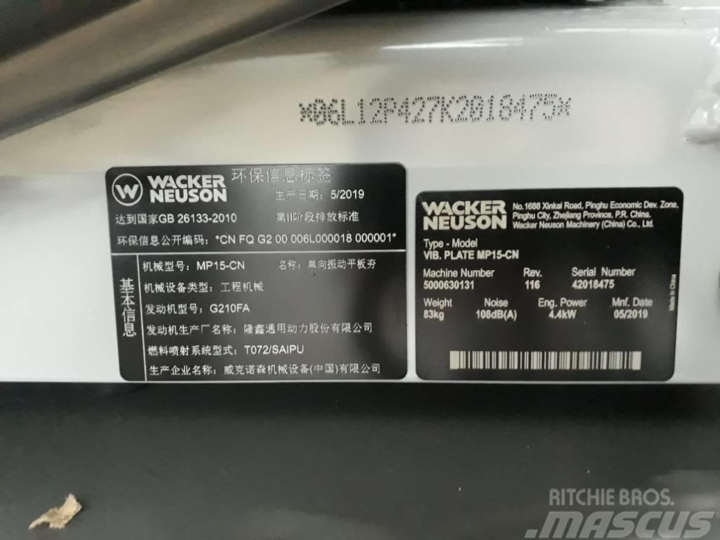 Wacker Neuson MP15-CN Vibroplater