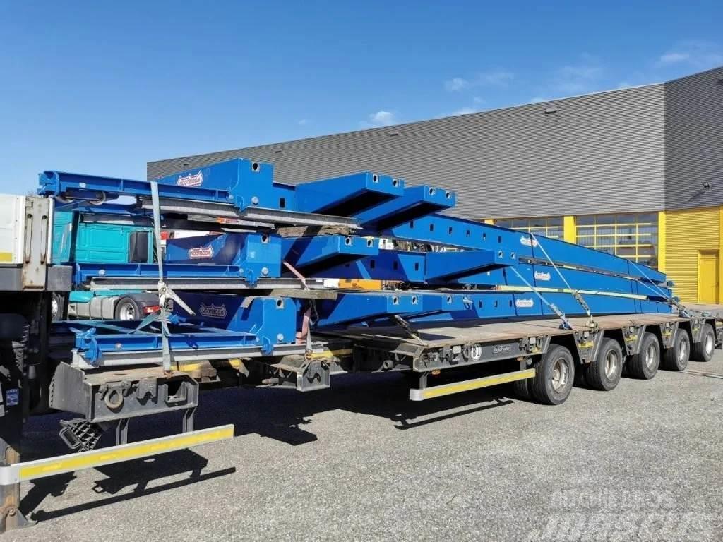 Nooteboom Super Wing Carriers extensions for tranport of win Planhengere semi