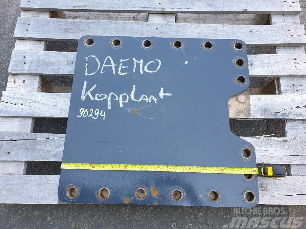 Daemo Head plate DMC330R rotating crusher shear Hurtigkoblinger
