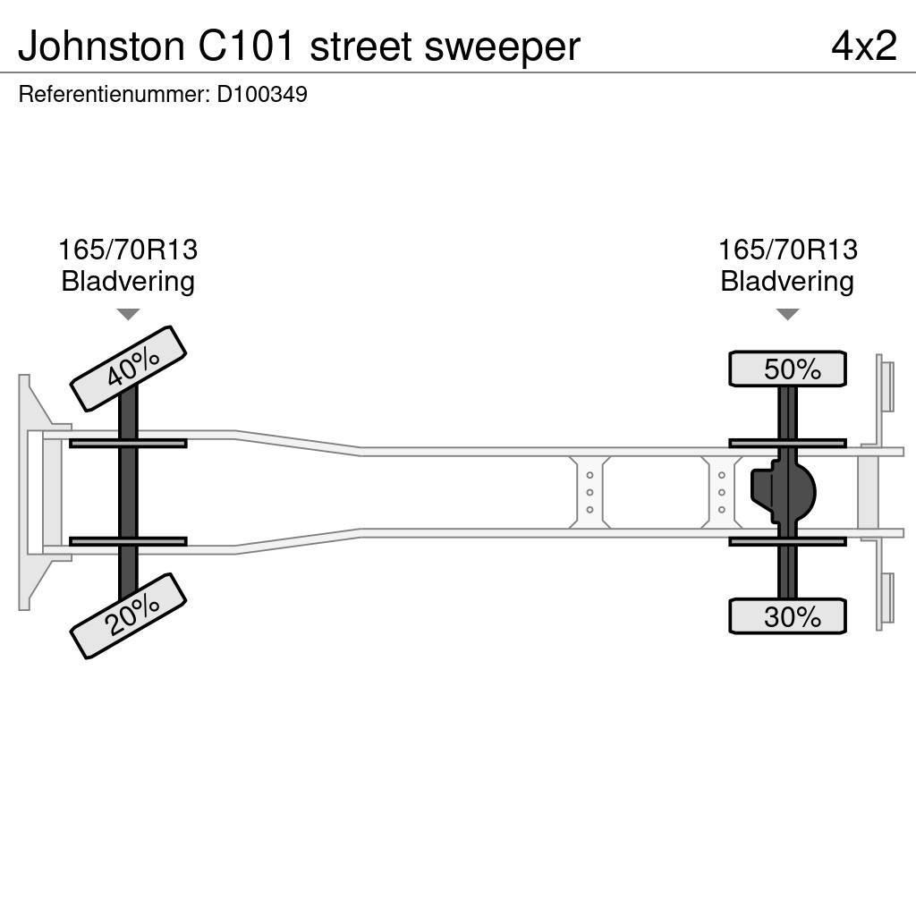 Johnston C101 street sweeper Slamsugere