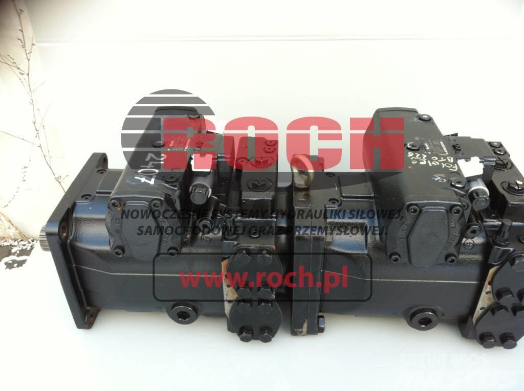 Tana OY  G450 G500 Rexroth Pompa Pump A4V+A4V Hydraulikk